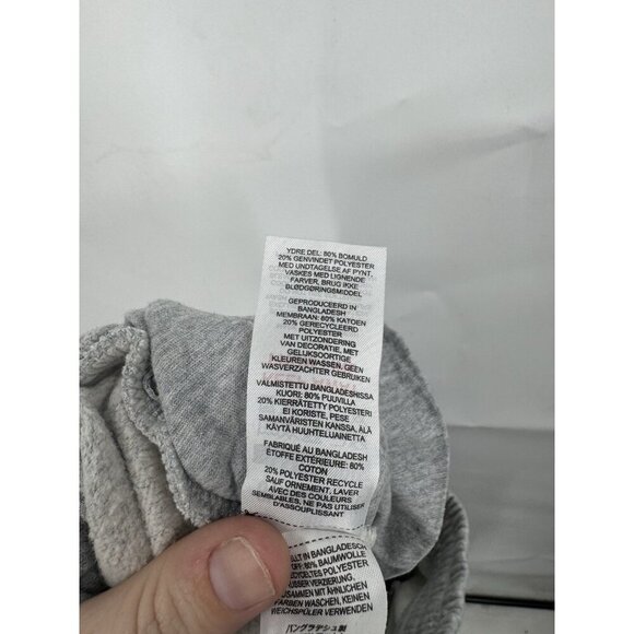 Gymshark Crest Jogger Men Medium Grey Athleisure Workout Athletic Loungewear - Picture 6 of 13